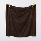 Nani IRO Kokka Jardin II Double Gauze - Brown D - 50cm - Nekoneko Fabric