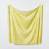 Nani IRO Kokka Peinture a l'eau Alphabet Cotton Silk - Mustard D - 50cm