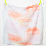 Nani IRO Kokka Air Time Linen Gauze - White Pink A - 50cm