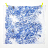 Nani IRO Kokka Good Sign 60W Double Gauze - Blue A - 50cm