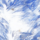 Nani IRO Kokka Good Sign 60W Double Gauze - Blue A - 50cm