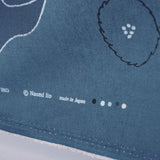 Nani IRO Kokka Waltz Cotton Linen Sheeting - Calm Breeze C - 50cm