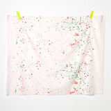 Nani IRO Kokka Flower Bloom Cotton Silk - Pink A - 50cm