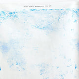 Nani IRO Kokka Yes! Tableau Cotton Herringbone  - White Blue A - 50cm