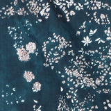 Nani IRO Kokka Lei Nani Organic Double Gauze - Navy D - 50cm