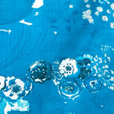 Nani IRO Kokka Komorebi Organic Double Gauze - Navy C - 50cm