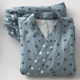 Nani IRO Kokka Anu Tuominen Ympari Pocho Linen - Dark Grey B - 50cm