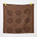 Nani IRO Kokka Anu Tuominen Ympari Pocho Linen - Brown C - 50cm