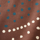 Nani IRO Kokka Anu Tuominen Ympari Pocho Linen - Brown C - 50cm
