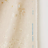 (Remnant) Nani IRO Kokka PAL Peace and Love Linen - Beige C - 3.5m