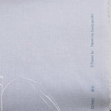 (Remnant) Nani IRO Kokka Gunsei Cotton Linen - Grey A - 0.9m