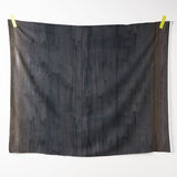 (Remnant) Nani IRO Kokka Touch A Chord Kotosen Ni Fureru Cotton Silk - Black C - 2.5m