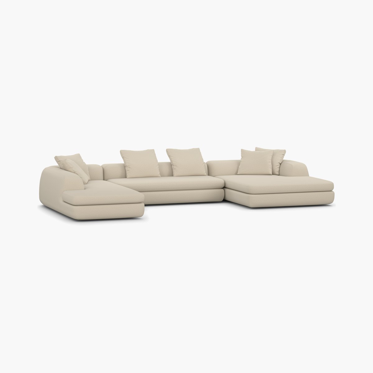 Atlason Americano Asymmetrical Double Chaise Sectional