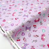 Sanrio My Melody Pop Girls - Cotton Canvas - Violet - 50cm
