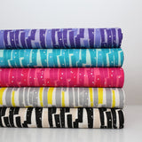Kokka Echino Tansan Double Gauze - Yellow - 50cm