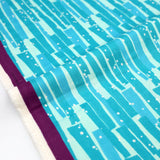 Kokka Echino Tansan Double Gauze - Teal - 50cm