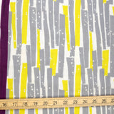 Kokka Echino Tansan Double Gauze - Yellow - 50cm