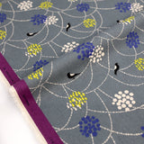 Kokka Echino Birds To Hang Canvas - Grey - 50cm