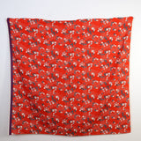Kokka Echino Floret Double Gauze - Red - 50cm
