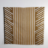 Kokka Echino Geometric Canvas - Khaki - 50cm