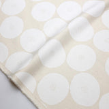 Kokka Muddy Works by Tomotake Anpan - Mortley Cross Soft Canvas - White - 50cm