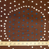 Nani IRO Kokka Anu Tuominen Ympari Pocho Linen - Brown C - 50cm