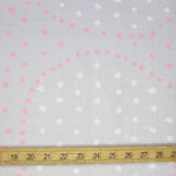 Nani IRO Kokka Anu Tuominen Ympari Pocho Organic Double Gauze - Pink B - 50cm