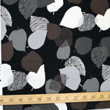 Kokka Fit For Canvas - Black - 50cm