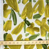 Kokka Linnea Soft Canvas - Mustard - 50cm