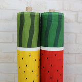 Kokka Watermelon Double Gauze - Red - 50cm