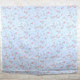 Sanrio Hello Kitty Twin Stars Unicorn Harp Glitter - Cotton Canvas Oxford - Blue - 50cm