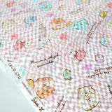 Kokka San X Sumikko Gurashi Goodnight Seersucker - Pink - 50cm