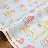 Sanrio Twin Stars Constellation - Cotton Canvas - Blue - 50cm