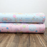 Kokka San X Sumikko Gurashi Carnival Cotton Oxford Canvas - Blue - 50cm