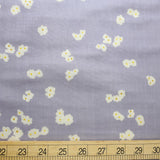 (Remnant) Kokka Muddy Works by Tomotake Petal - Double Gauze - Blue - 1m