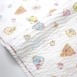 Kokka San X Sumikko Gurashi Rainbow Sweets Seersucker - Beige - 50cm