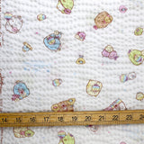 Kokka San X Sumikko Gurashi Rainbow Sweets Seersucker - Beige - 50cm