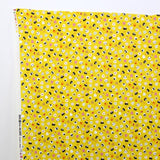 Warabi Panda Onigiri Cotton Sheeting - Yellow - 50cm