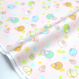 Kokka San X Sumikko Gurashi Jewel Cotton Oxford Canvas - Pink - 50cm