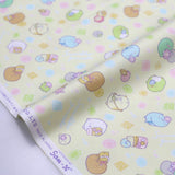 Kokka San X Sumikko Gurashi Jewel Cotton Oxford Canvas - Yellow - 50cm